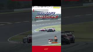 【SUPER GT Rd 4 FUJI】Final MARELLI IMPUL Z vs Modulo CIVIC TYPE R GT [upl. by Atiuqat]