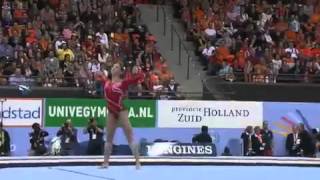 38  2010  Women  Gymnastics  World Championships Artistic  2of3  Floor [upl. by Askwith]