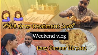 Weekend vlog  Ingrown nail treatment  Easy paneer Biryani  Bangalore dairies  Crispy dosa [upl. by Mcleroy]