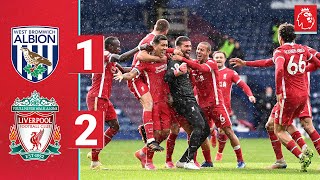 Highlights West Brom 12 Liverpool  ALISSON heads the winner in injury time [upl. by Mariandi881]