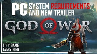 God of War PC system requirements [upl. by Nyltyak]