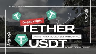 TERBARU DAPAT KRIPTO TETHER GRATIS WEBSITE MINING USDT  LIVE WITHDRAWL [upl. by Kammerer199]