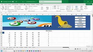 Programma Superenalotto con Excel [upl. by Yesnek693]