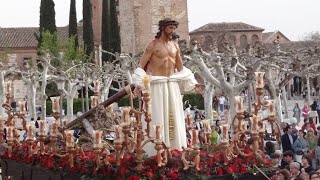 La procesión del Despojado volvió a dar luz a la Semana Santa de Alcalá de Henares 2024 [upl. by Nmutua]