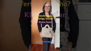 Fertige Tasche kaufen oder selbst stricken „Kleine Susan“ susannefurtnergmxde grobstricktasche [upl. by Deming]