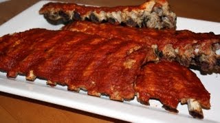 REZEPT SPARE RIBS ZU HAUSE IM BACKOFEN selbst gemacht  Spareribs ganz einfach [upl. by Nwaf]