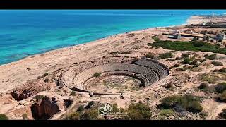 Leptis Magna Libya Desert Tourism [upl. by Burns]