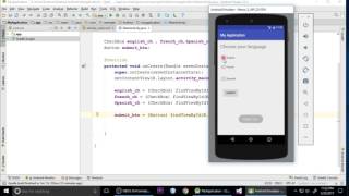 Android Tutorial  Checkbox Using Android Studio [upl. by Bertie]