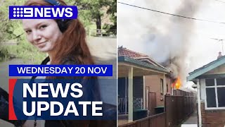 Two charged in Victoria over missing woman New details on Sydney house fire  9 News Australia [upl. by Jacquie]