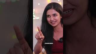 MAMITHA BAIJU  WRONG ANSWERS TO QUESTIONS  FUN SEGMENT GINGER MEDIA  shorts [upl. by Nico483]