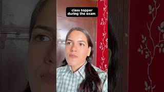 Class topper during the exam youtubeshorts comedy funny shortsvideo memes relatable [upl. by Junno]