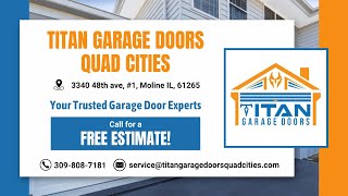 Garage Door Opener Repair Davenport  Titan Garage Doors Quad Cities [upl. by Caressa293]