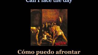 Skid Row  In A Darkened Room  Lyrics  Subtitulos en español Nwobhm Traducida [upl. by Albers]