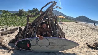 CABANINHA DO SURF NO ITAMAMBUCA  Surf Pov [upl. by Aicsile]