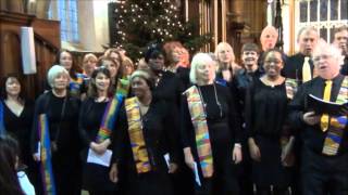 Leicester Amika Choir Nkosi Sikelel iAfrika  Nelson Mandela memorial Leicester [upl. by Etteoj575]