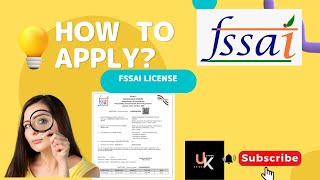 HOW TO APPLY FOSCOS FSSAI LICENSE  FOOD LICENSE ONLINE IN ENGLISH [upl. by Illene631]