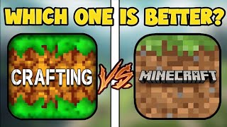 Minecraft VS Crafting And Building  Which One Is Best [upl. by Kauppi]