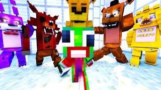 Minecraft Daycare  FNAF ANIMATRONICS TAKEOVER [upl. by Naillik]