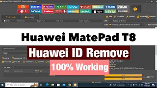 Huawei MatePad T8 Huawei ID Remove With UnlockTool  Huawei Tab KOB2L09 Huawei id Remove [upl. by Harlan]