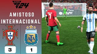 PORTUGAL  ARGENTINA  EA SPORTS FC™ 24  AMISTOSO INTERNACIONAL [upl. by Annahsor83]