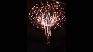 Dallas Operahouse Chandellier Raising viewed for first time by Philip Glass [upl. by Ogaitnas]