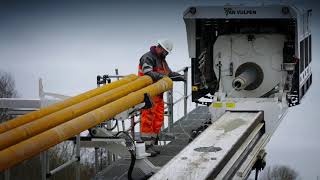 Eerste boringen voor landkabels voor het project Hollandse Kust noord succesvol uitgevoerd [upl. by Hsreh]