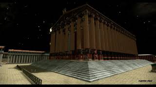 Artemision of Ephesus by night 3d reconstruction [upl. by Barbuto964]