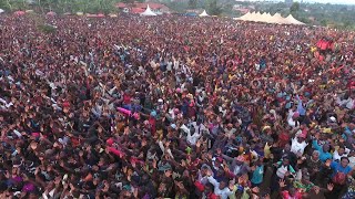 Ugandas biggest Crusade in history Pastor Senyonga in Bunyoro Hundreds of thousands turn to God [upl. by Satsok]