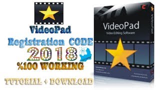 Video pad editor serial key FREE Registration Code Tutorial 2018 [upl. by Yecrad]