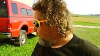 DAVE RICKEM AND BLOKE RIDE THE REDNECK LAWNCHAIR [upl. by Damal]