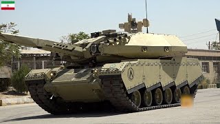 Soleiman402 tanks begin joining the Iranian Army [upl. by Latsirc]