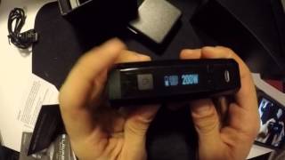 Lavabox DNA 200 unboxing and first thoughtsFS Vape Reviews [upl. by Madox]