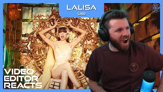 Video Editor Reacts to LISA  LALISA [upl. by Eleni297]