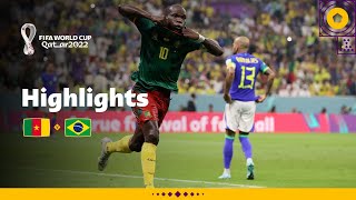 Dramatic late winner  Cameroon v Brazil  FIFA World Cup Qatar 2022 [upl. by Edge]