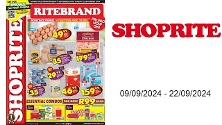 Shoprite specials ZA  09092024  22092024 [upl. by Sik]