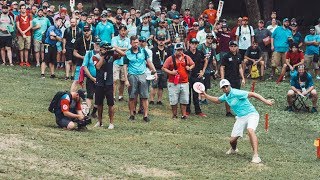 Best Disc Golf Shots  2018  Part 1 [upl. by Uokes]