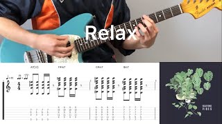 Vacations  Relax guitar cover with tabs amp chords [upl. by Temp]