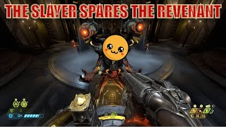 Doom Eternal Doom Slayer Spares the Revenant [upl. by Nonnahs]