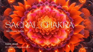 Sacral Chakra  Mini Guide Series  Quantum Ascension [upl. by Oinimreh3]