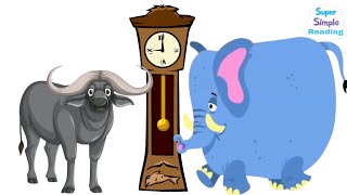 Hickory Dickory Dock elephant and bull song 16 Nursery Rhymes amp Kids Song CoCo Rash [upl. by Emmanuel757]