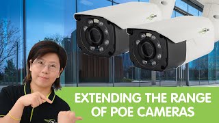 Boost up the Long Run PoE IP Camera to reach 2500 ft with a single Cat5e Cable [upl. by Namas]