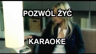 Gosia Andrzejewicz  Pozwól żyć karaokeinstrumental  Polinstrumentalista [upl. by Arbba666]