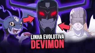 DEVIMON LINHA EVOLUTIVA EXPLICADA [upl. by Valdas594]