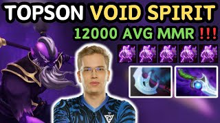 🔥 737b TOPSON VOID SPIRIT Midlane Highlights 🔥 EZ Game Master Tier  Dota 2 [upl. by Nennek]