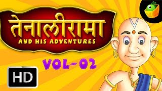 Tenali Raman Full Stories Vol 2 In Hindi HD  MagicBox Animations [upl. by Kira737]