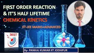 First order reaction derivation and its half lifetime  Chemical Kinetics  Class 12th  JEE PYQ [upl. by Karry]