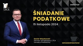 Śniadanie podatkowe 15112024 [upl. by Emili]