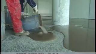 KeraKoll  Self Levelling mortar application over absorbent amp Non Absorbent Surfaces [upl. by Slerahc]