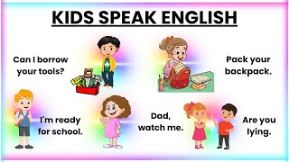 English Sentences for Kids  English Speaking Practice  Daily Use English Sentences l Teacher Hena [upl. by Ttenna]