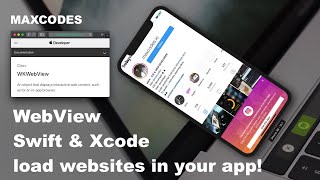 WKWebView  how to display a website in your iOS app with 5 lines of code [upl. by Liederman]